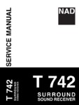 NAD T 742 • Manuel de service