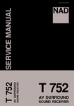 NAD T 752 • Manuel de service