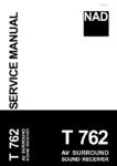 NAD T 762 • Manuel de service