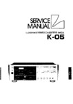Luxman K-05 • Manuel de service