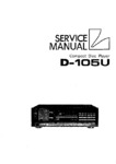 Luxman D-105U • Manuel de service