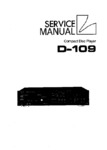 Luxman D-109 • Manuel de service