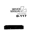 Luxman D-117 • Manuel de service