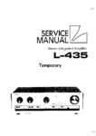 Luxman L-435 • Manuel de service