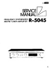 Luxman R-5045 • Manuel de service
