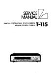 Luxman T-115 • Manuel de service