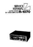 Luxman R-1070 • Manuel de service