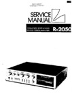 Luxman R-2050 • Manuel de service