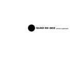 Quad 33 et 303 • Manuel de service (complément)