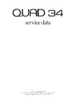 Quad 34 • Manuel de service