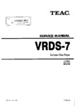 Teac VRDS-7 • Manuel de service