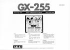 Akai GX-255 • Mode d'emploi (JPG)