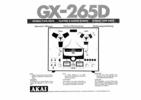 Akai GX-265 D • Mode d'emploi (JPG)