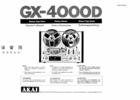 Akai GX-4000 D • Mode d'emploi (JPG, en français)