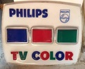 Plaque lumineuse TV color