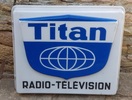 Titan Radio-Télévision enseigne lumineuse