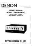 manuel de service
