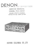 manuel de service