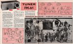 Gaillard Tuner FM 61 Article - Radio Constructeur et Dépanneur 1962