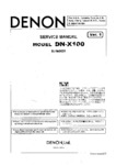 Denon DN-X100 • Manuel de service