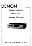 manuel de service