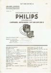 Philips 247 B,  248 B, 249 B, 250 B, Manuel de service