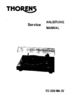 manuel de service