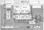 Magnétic-France Tuner Double Canaux AM / FM • Câblage inférieur du châssis
