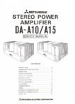 Mitsubishi DA-A10 et DA-A15 • Manuel de service