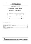 Mitsubishi DA-A600 • Manuel de service