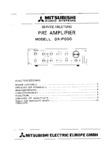 Mitsubishi DA-P600 • Manuel de service (en allemand)