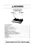 Mitsubishi DP-84DA • Manuel de service