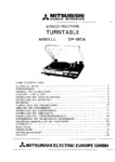 Mitsubishi DP-86DA • Manuel de service