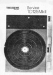 Thorens TD 125 MK II • Manuel de service