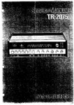 Tandberg TR 2075 Manuel de service