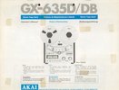 Akai GX-635 D • Mode d'emploi (JPG)