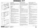 Akai GX-77 • Installation du couvercle DC-77