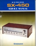 Pioneer SX-450 • Manuel de service
