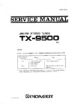 Pioneer TX-9500 II • Manuel de service