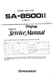 Pioneer SA-8500 II • Manuel de service (39 pages)