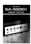 Pioneer SA-5500 II • Manuel de service