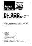 Pioneer PL-300 et PL-300X • Manuel de service