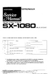 Pioneer SX-1080 • Manuel de service