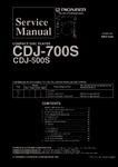 Pioneer CDJ-700S et CDJ-500S • Manuel de service