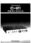 Pioneer C-21 • Manuel de service