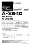 Pioneer A-X540, A-X440 et A-X340 • Manuel de service
