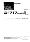 Pioneer A-717 Mark II • Manuel de service