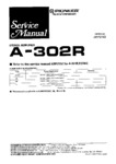 Pioneer A-302R • Manuel de service