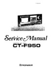 Pioneer  CT-F950 Manuel de service
