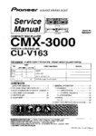 Pioneer CMX-3000 et CU-V163 • Manuel de service